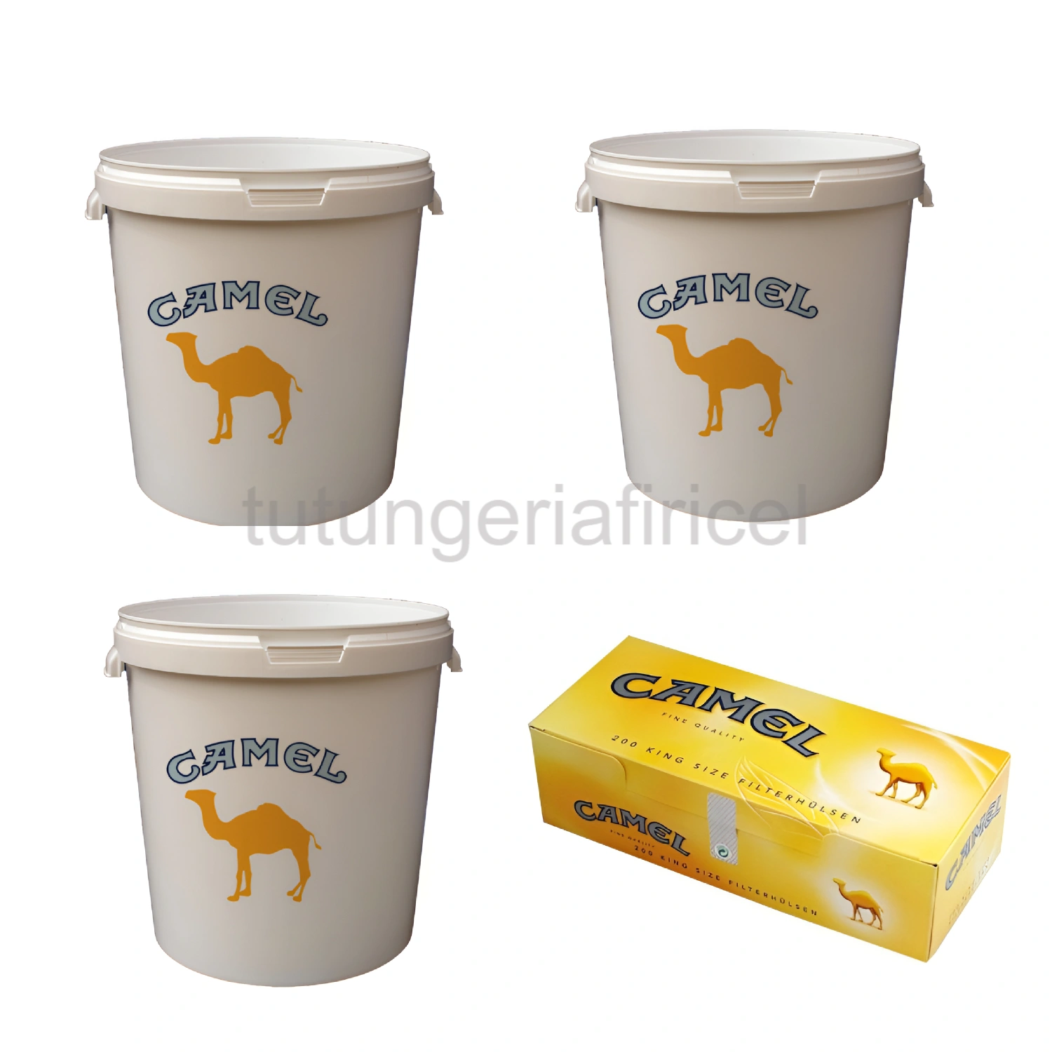 3 X Tutun la Găleată Camel 0.1 + Tuburi Țigări Camel 200 Buc — Oferte