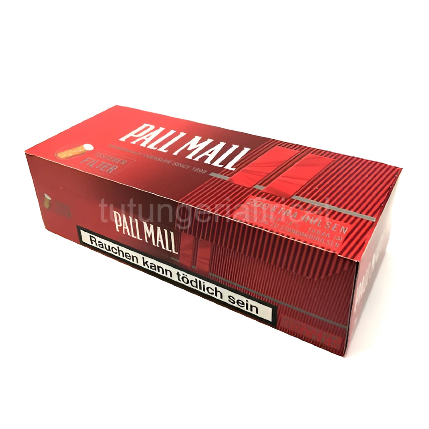 Tuburi Țigări Pall Mall Red 200 Buc – pentru Cei Care Vor o Țigară Clar Mai Tare — Tuburi pentru țigări