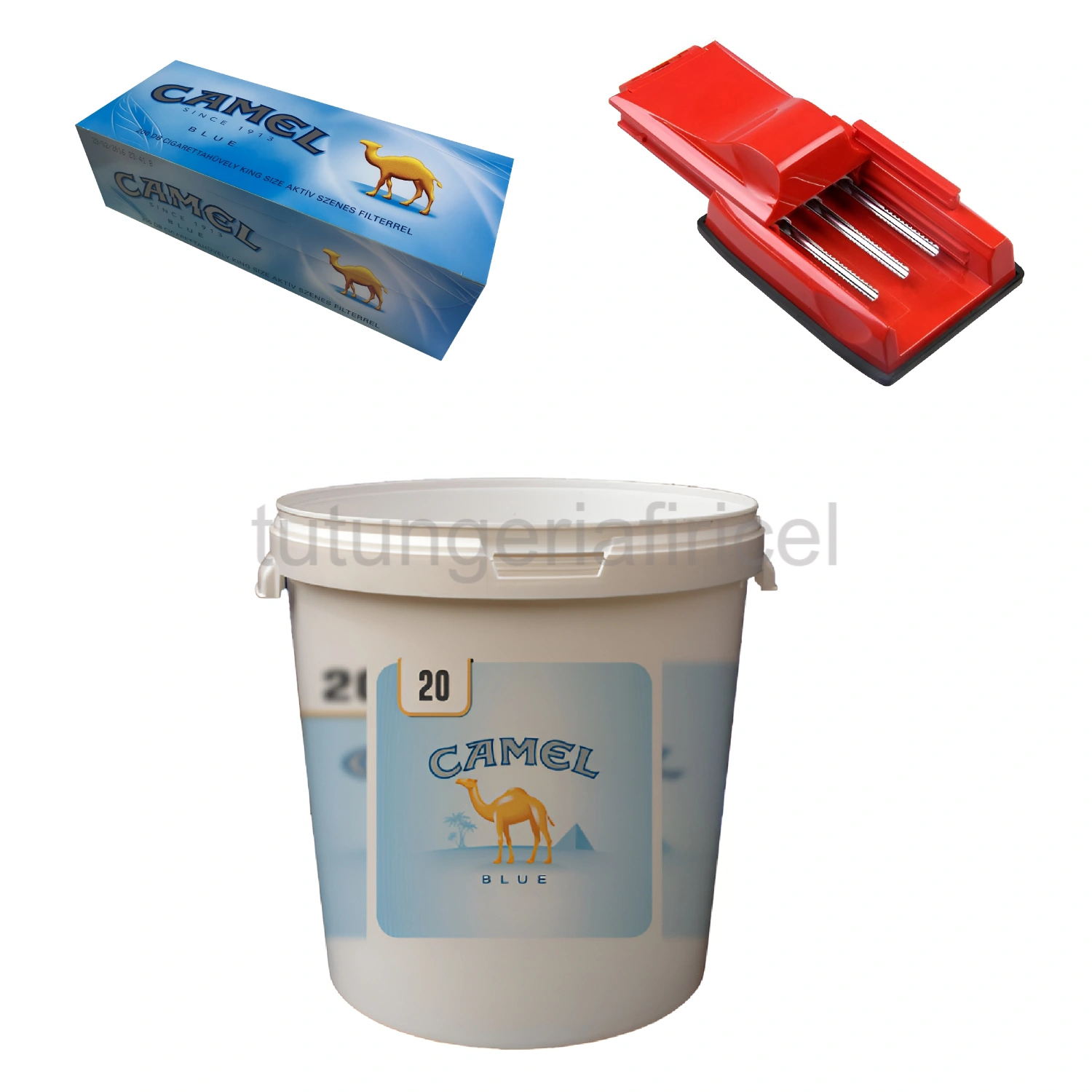 Tutun Camel la Găleată 0.1 + Tuburi Țigări Camel 200 Buc + Aparat de Facut Țigări — Oferte