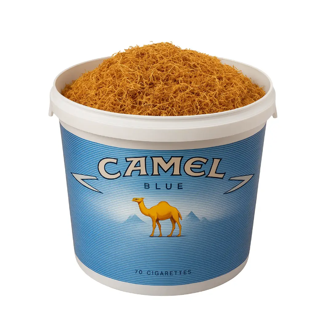 Tutun la Găleată Camel Blue Firicel sau Tocat Vrac 1Kg — Tutun la găleată