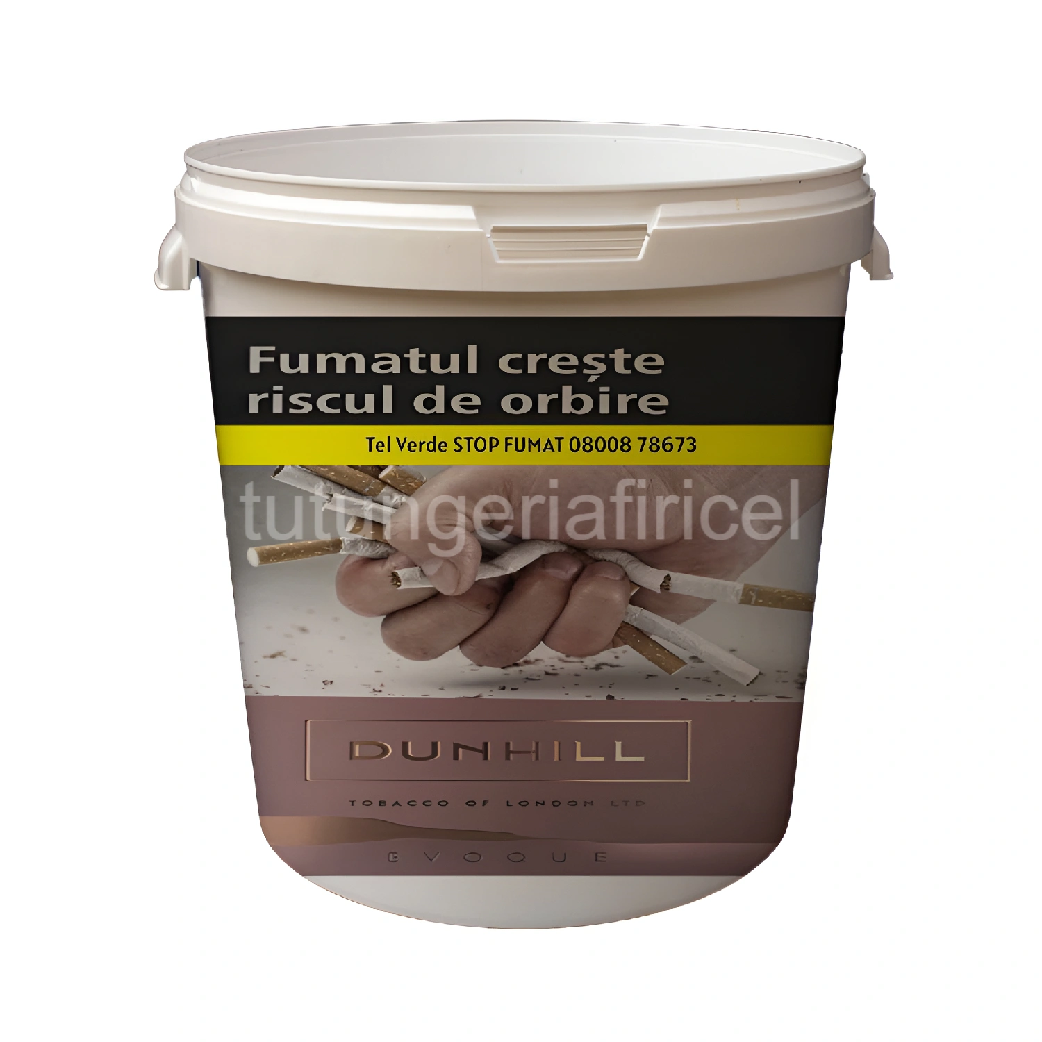 Tutun la Găleată Dunhill Evoque Rose Firicel sau Tocat Vrac 1Kg — Tutun la găleată