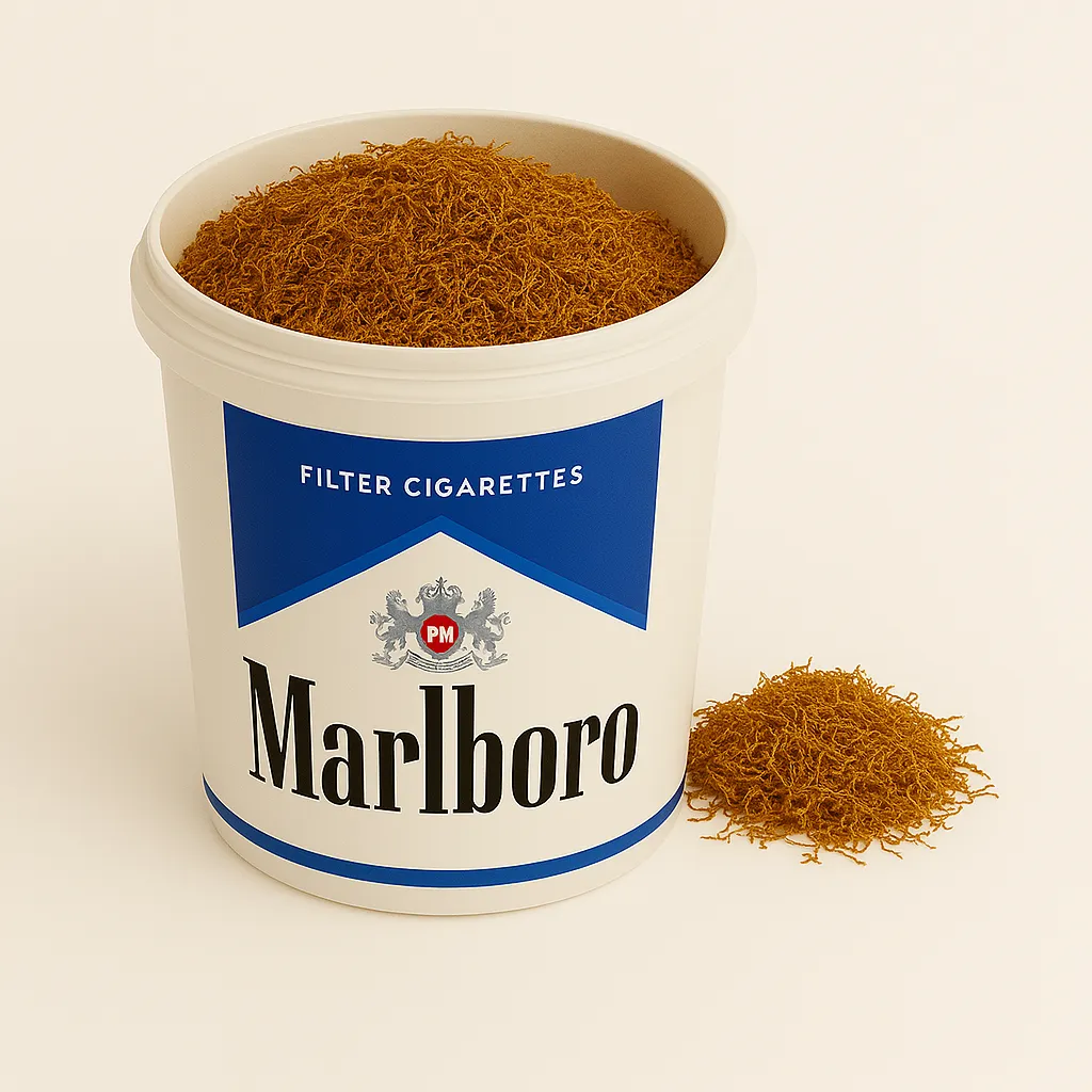 Tutun la Găleată Malboro Albastru Firicel sau Tocat Vrac 1Kg — Tutun la găleată