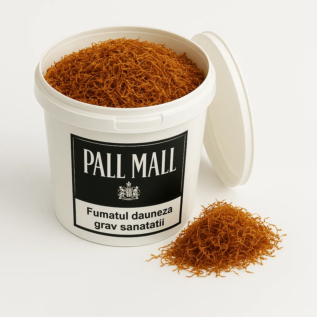 Tutun la Găleată Pall Mall Negru Firicel sau Tocat Vrac 1Kg — Tutun la găleată