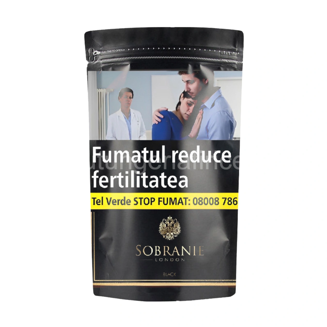 Tutun la Pungă Sobranie Black 200G Si 500G — Tutun la pungă